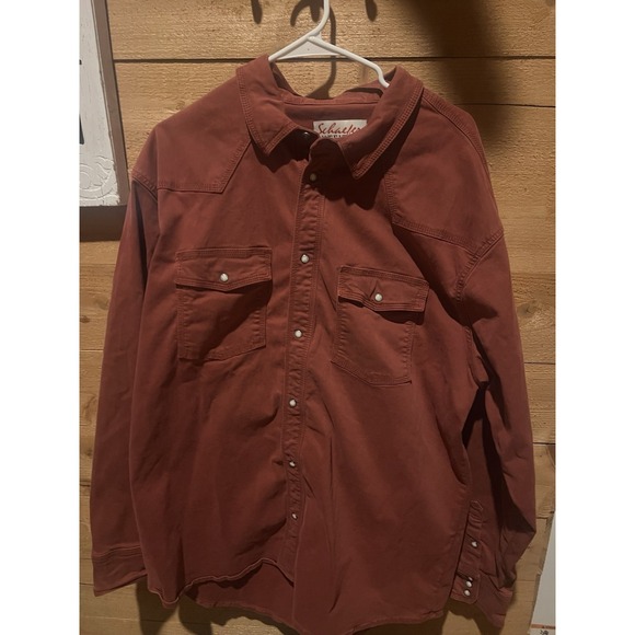 Schaefer Outfitter Other - Schaefer Outfitter Men's Western Denim Pearl Snap XXL Pockets